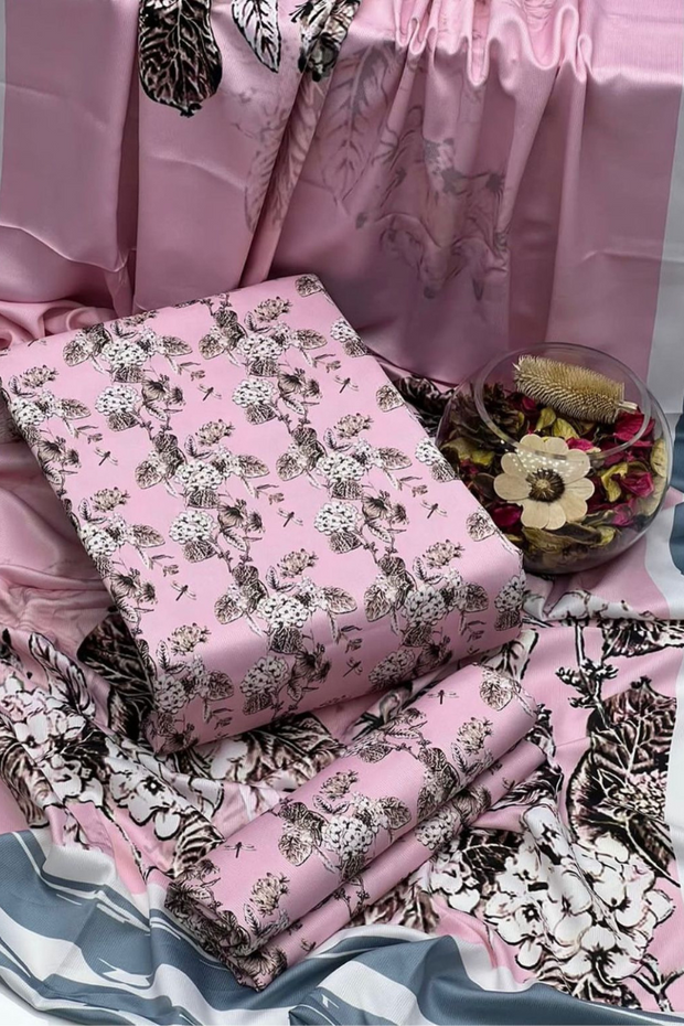 DIGITAL PRINTED SILK 3PC